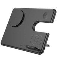 Hoco CQ1 Geek Folding 3 в 1 складна багатофункціональна бездротова станція 